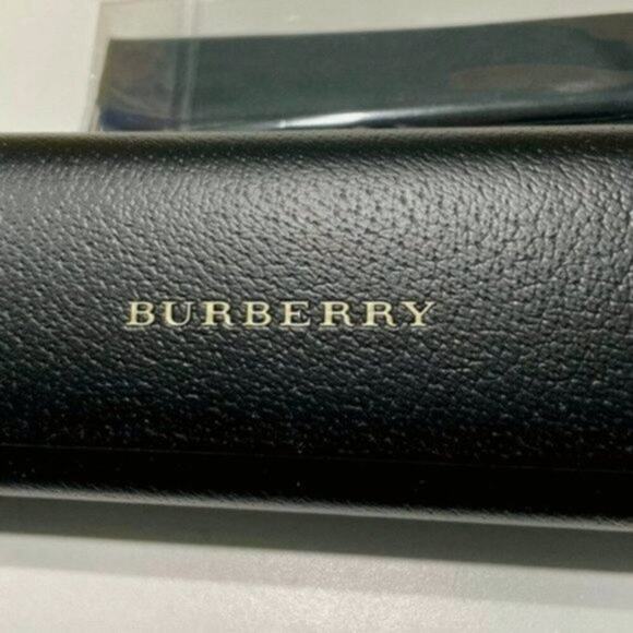 Burberry 54mm Square Sunglasses Frame Green Lens Violet - Picture 5 of 12